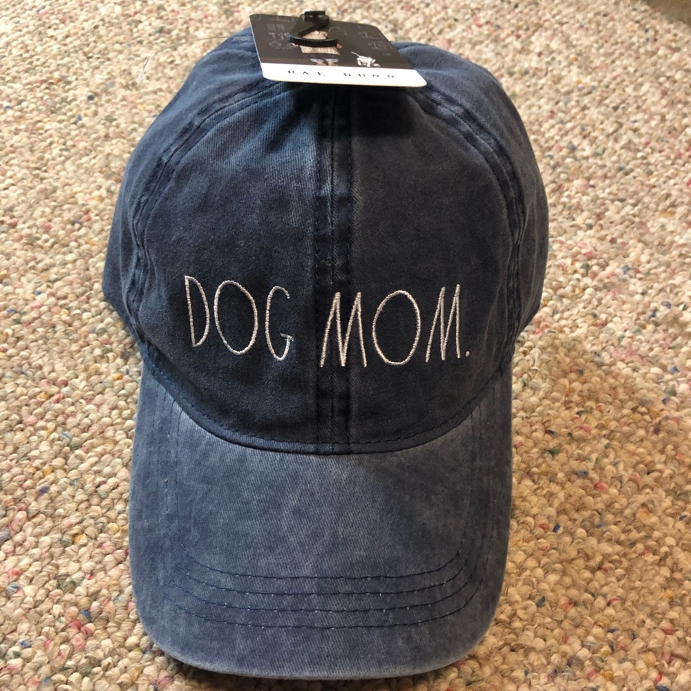 🆕 Rae Dunn Dog Mom Baseball Hat Blue - Picture 2 of 8